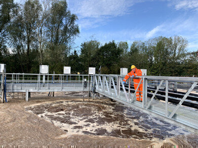 Landia aerators and mixer ensure that landfill leachate is treated with optimum efficiency